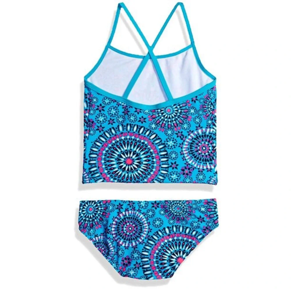 Kanu Surf Little Girls' Melanie Beach‎ Sport 2-Piece Banded Tankini Swimsuit